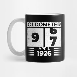 Oldometer 97 Years Old Born In April 1926 Mug